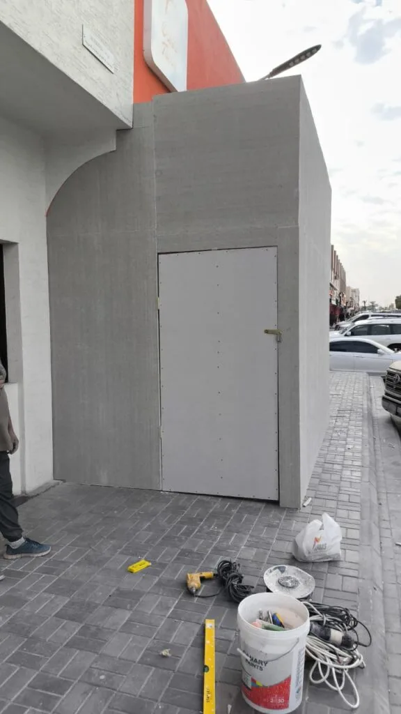 تركيب غرف اسمنت بورد